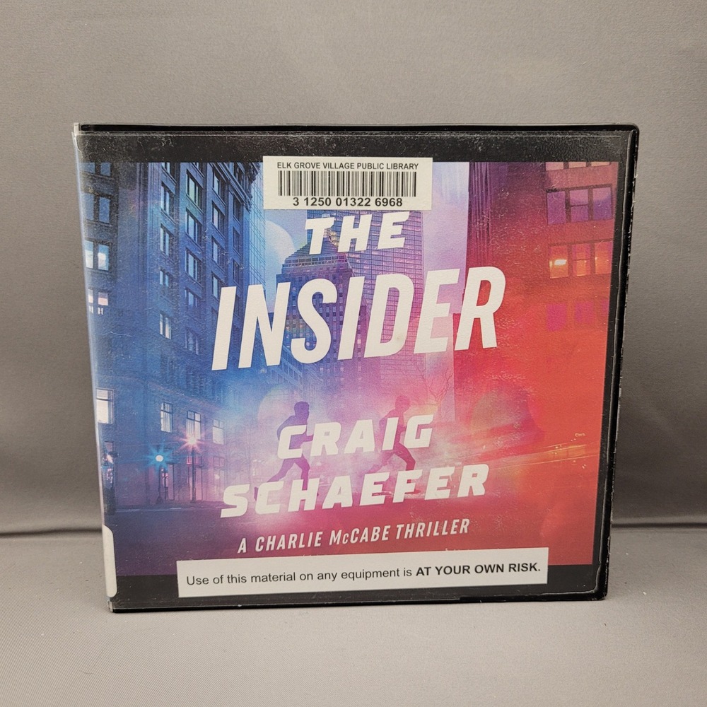 The Insider (Audio CD, 2020) Craig Schaefer